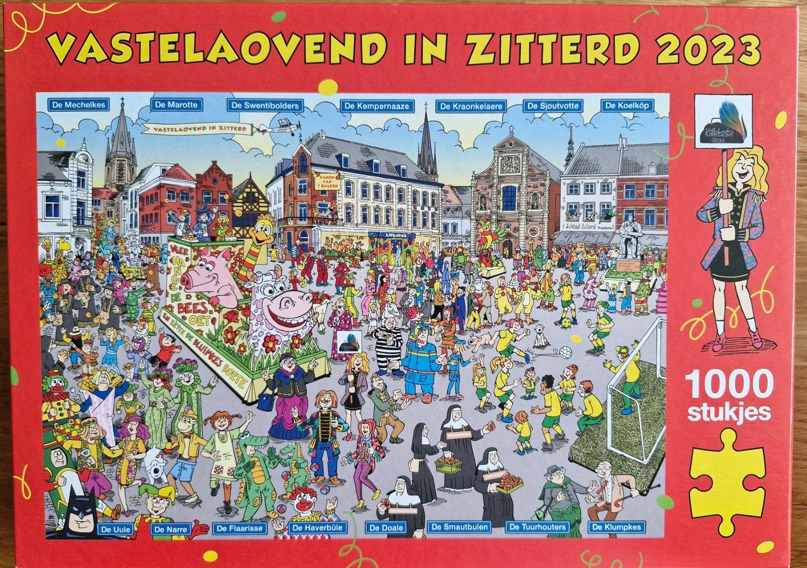 vasteloavend in Zitterd 2023, Ophalen, 500 t/m 1500 stukjes, Zo goed als nieuw, Legpuzzel
