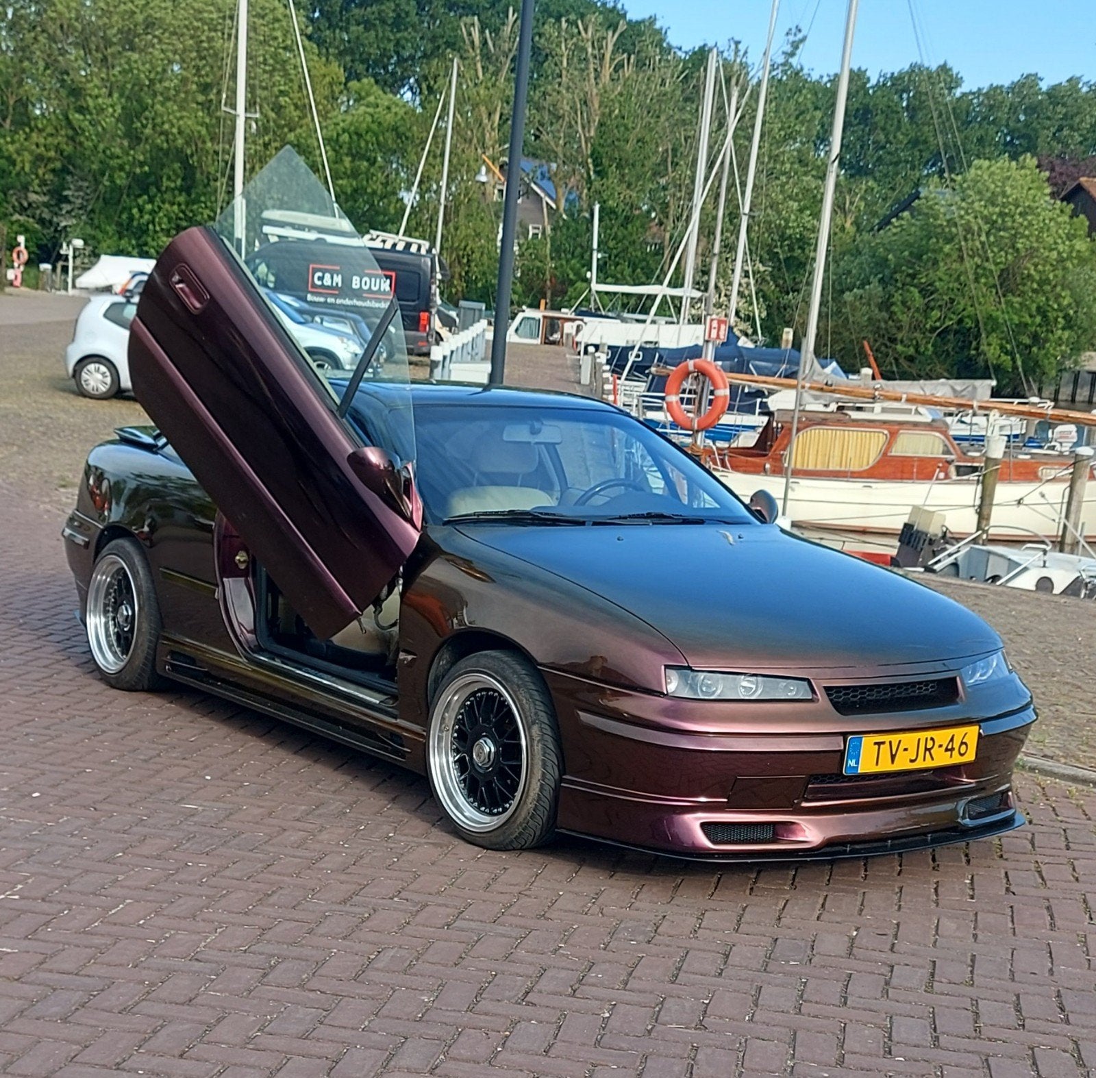 Unieke Opel Calibra 2.5 V6 170 PK Custom Car 1994, Voorwielaandrijving, Calibra, Handgeschakeld, Particulier