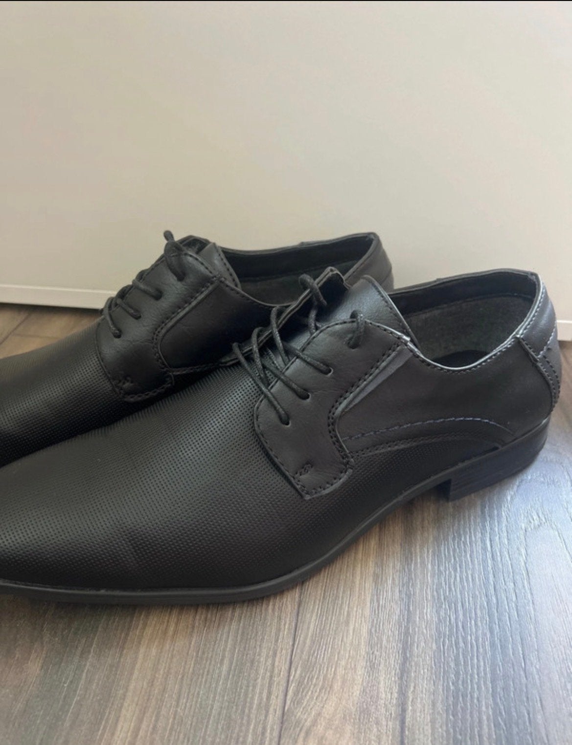 Nieuwe zwarte nette schoenen - Maat 43, Zwart, Nieuw, Ophalen of Verzenden, Veterschoenen