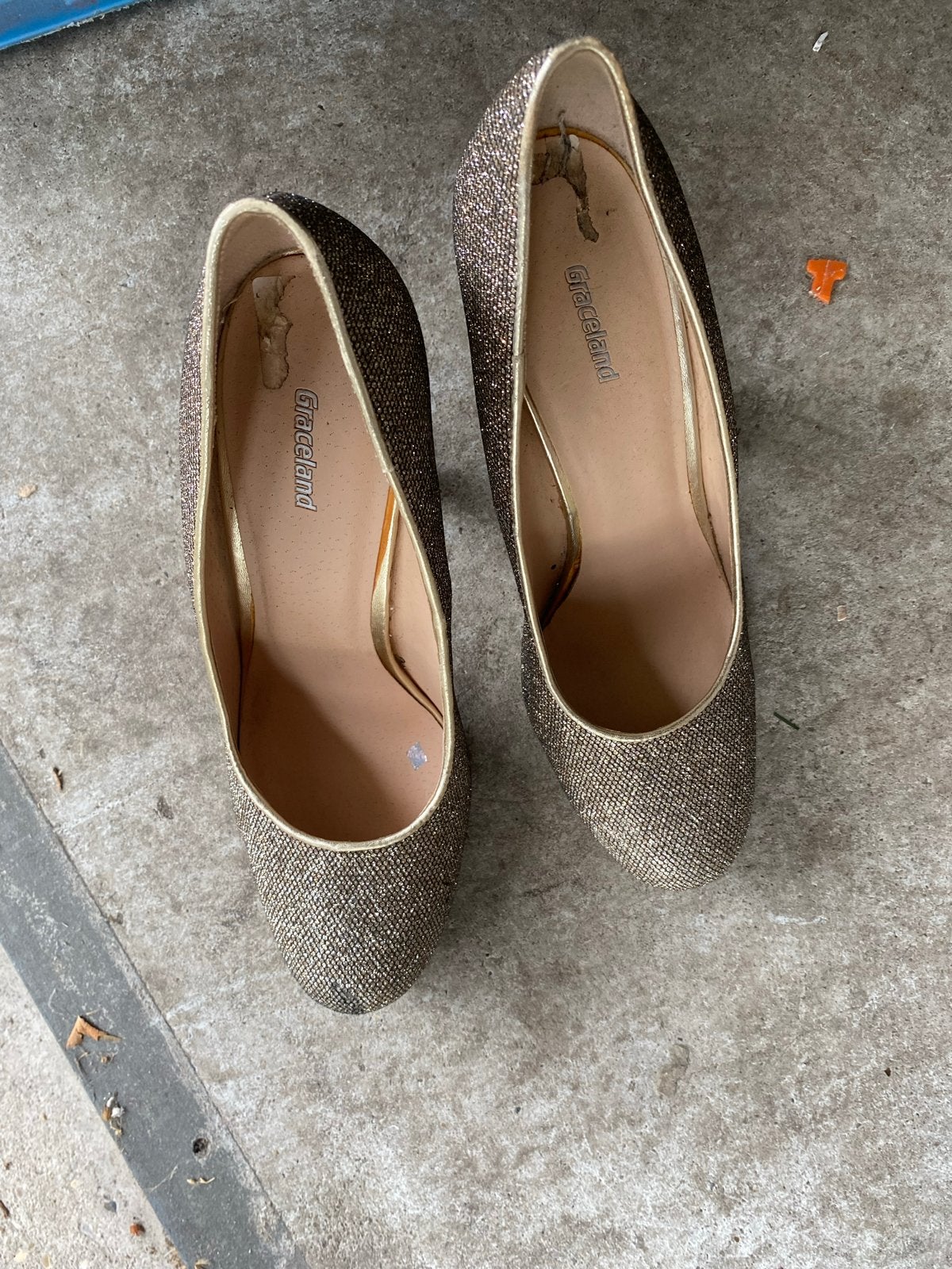 Graceland Glitter Pumps Maat 40, Ophalen of Verzenden, Gedragen, Overige kleuren, Pumps