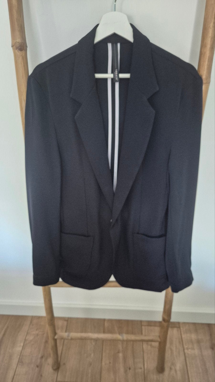 10DAYS Blazer Zwart met Wit Biesje, Kleding | Dames, Maat 38/40 (M), Zwart, 10days, Ophalen of Verzenden
