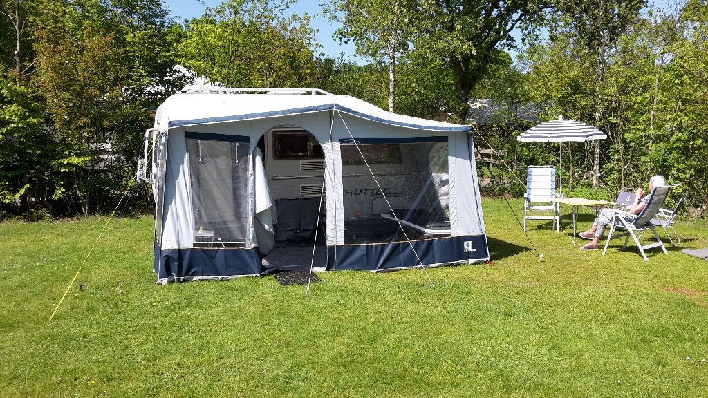 voortent caravan, Ophalen, Ten Cate All Season 240g/m2, Zo goed als nieuw, Walker Campingstyle