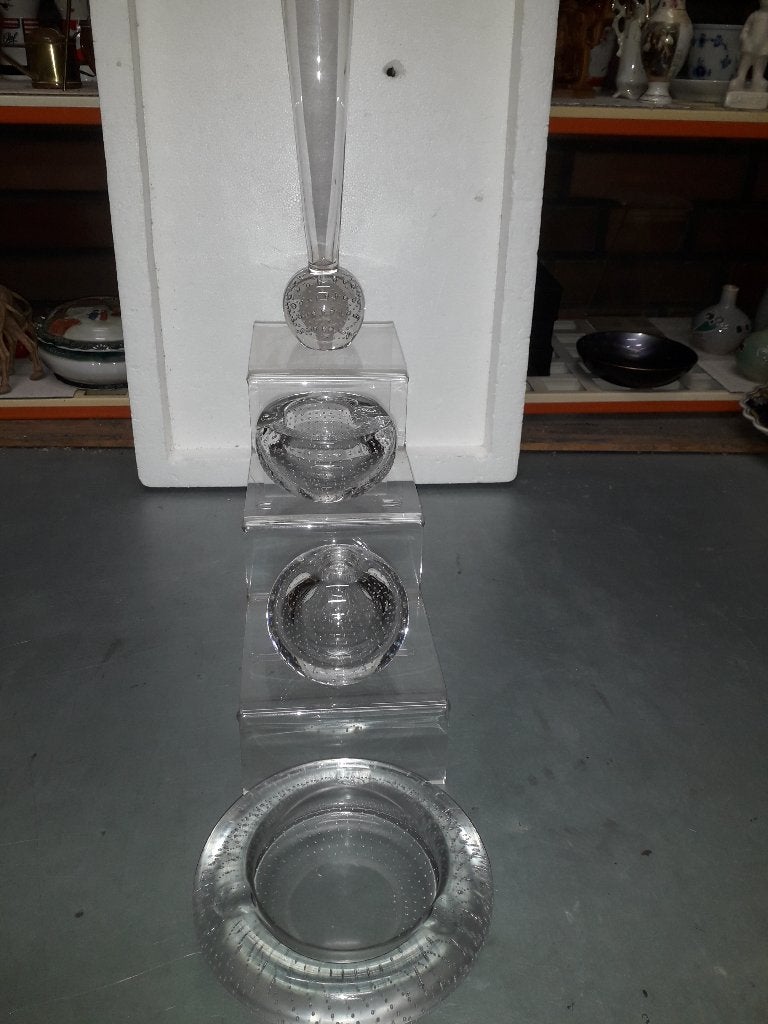 4 LEERDAM COPIER SPIJKERGLAS OBJECTEN ( per st te koop ), Ophalen of Verzenden