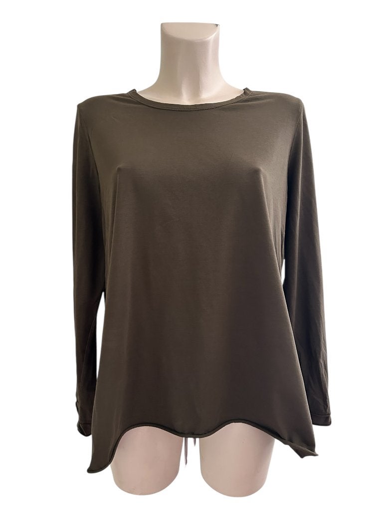 Oska shirt lange mouw XL, Bruin, Maat 46/48 (XL) of groter, Ophalen of Verzenden, Zo goed als nieuw