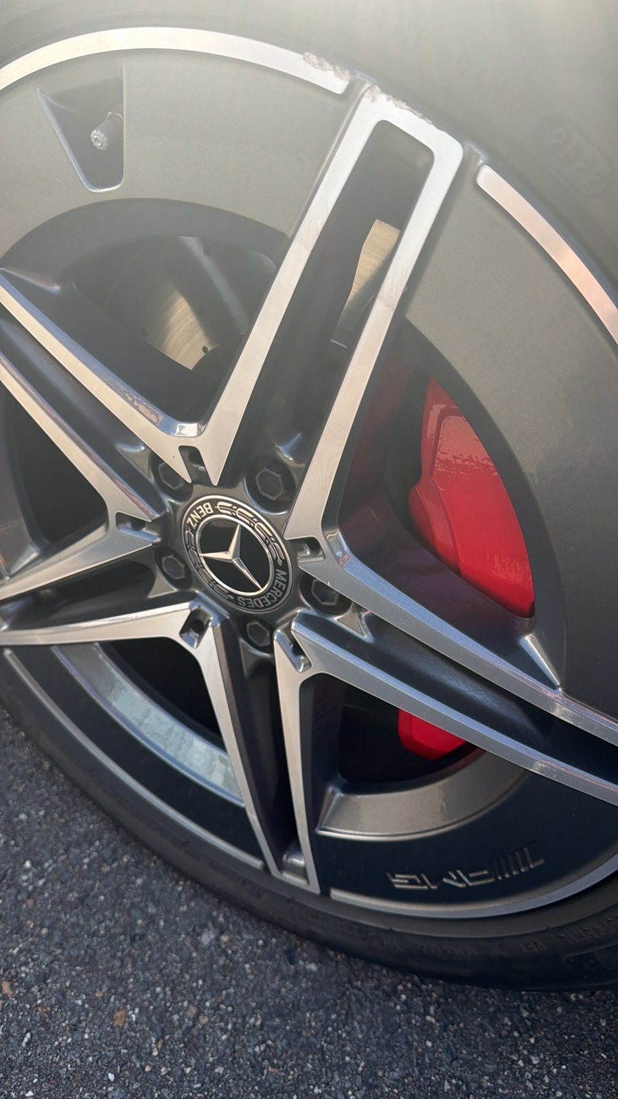 Banden velgen origineel mercedes c klasse in orde 18 inch, Auto-onderdelen, Ophalen