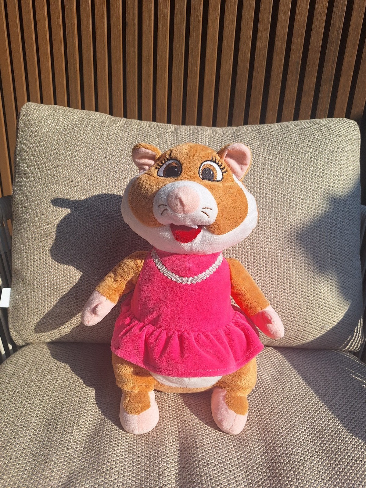 Grote ah hamster knuffelongeveer 45 cm hoog., Kinderen en Baby's, Speelgoed | Knuffels en Pluche, Hamster, Ophalen of Verzenden