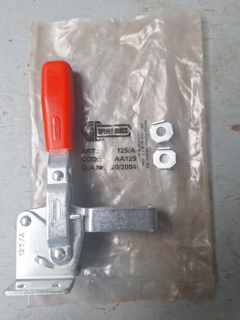 23x Speedy block 125/A verticale snelspanner, Ophalen of Verzenden, Nieuw