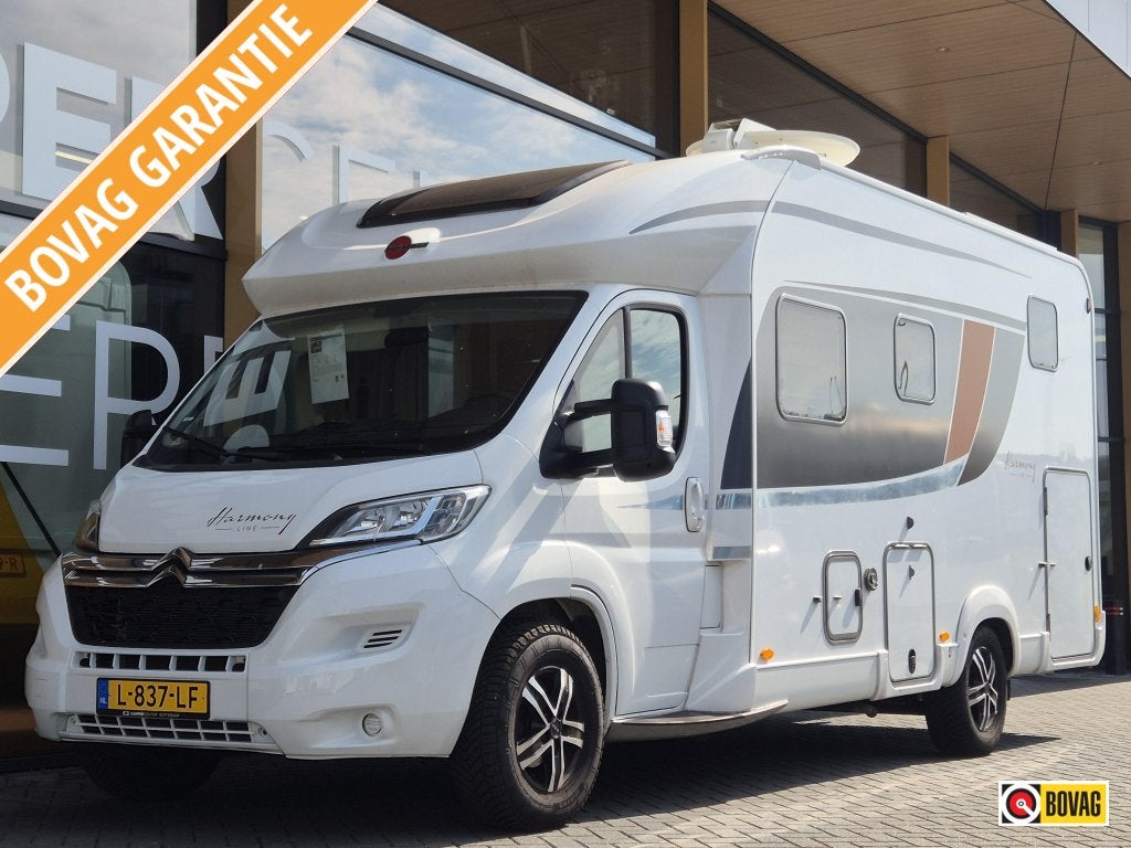 Bürstner Harmony 700 TD Scooterdrager, Caravans en Kamperen, Campers, Standaard zit, Bedrijf, Koelkast, Bürstner