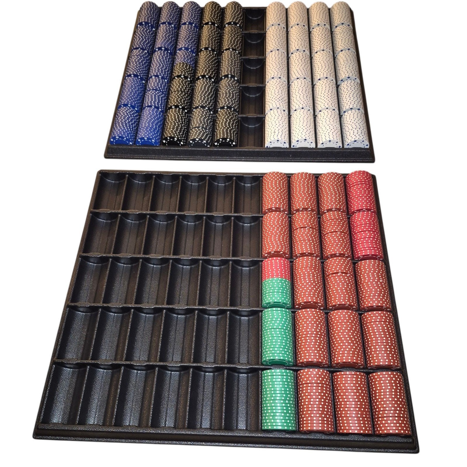 Inventory chip trays voor munten/ casino chips (1000 chips), Ophalen