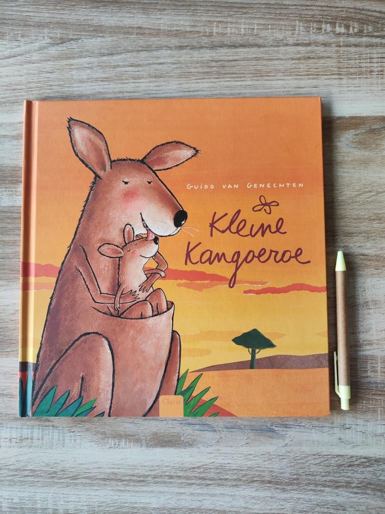 Kleine Kangoeroe (groot) - Guido van Genechten, Ophalen of Verzenden, Gelezen, Guido Van Genechten