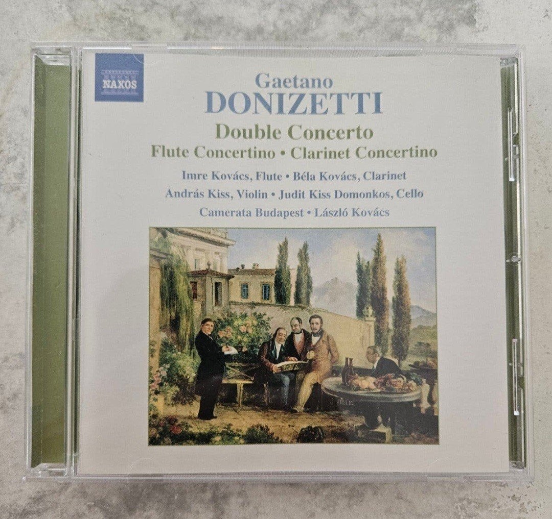 Gaetano Donizetti - Double Concerto / Concertino's (, Ophalen of Verzenden, Gebruikt