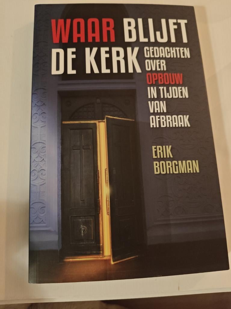 Erik Borgman - Waar blijft de kerk?, Ophalen of Verzenden, Zo goed als nieuw, Erik Borgman