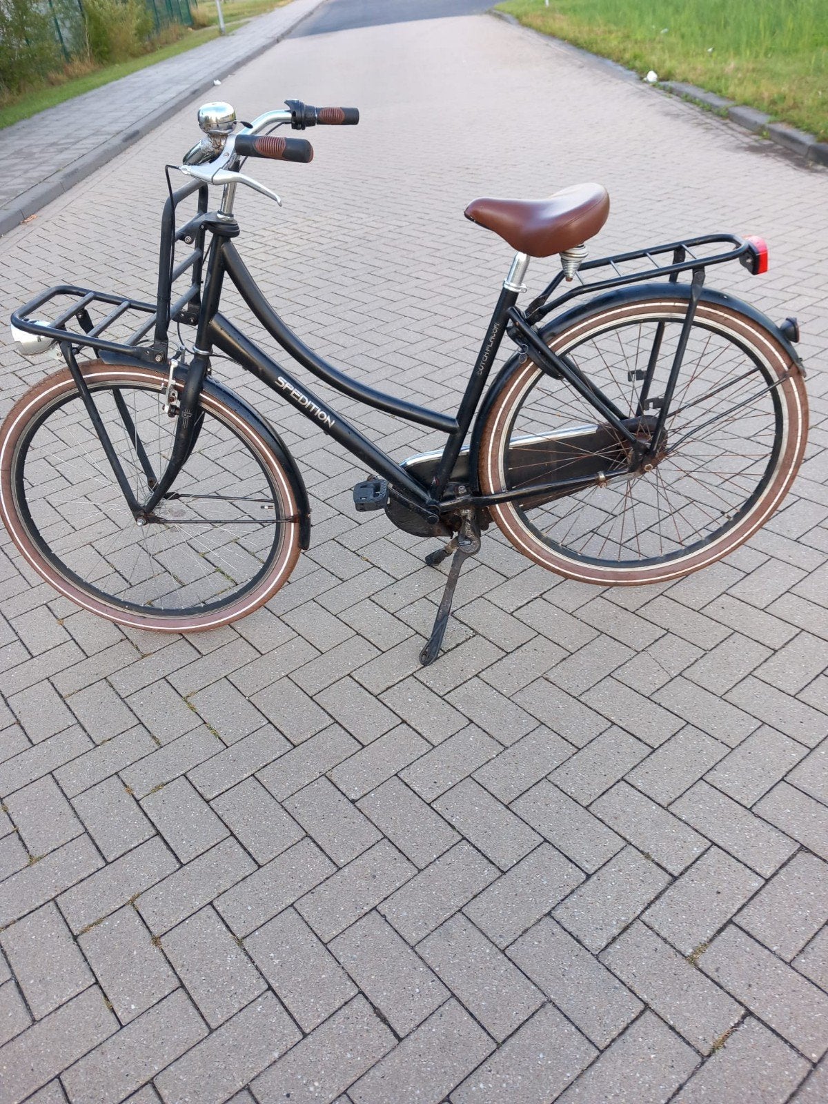 Gebruikte stevige 28 inch damesfiets met 3 versnellingen., Gebruikt, Versnellingen, 56 cm of meer, Ophalen