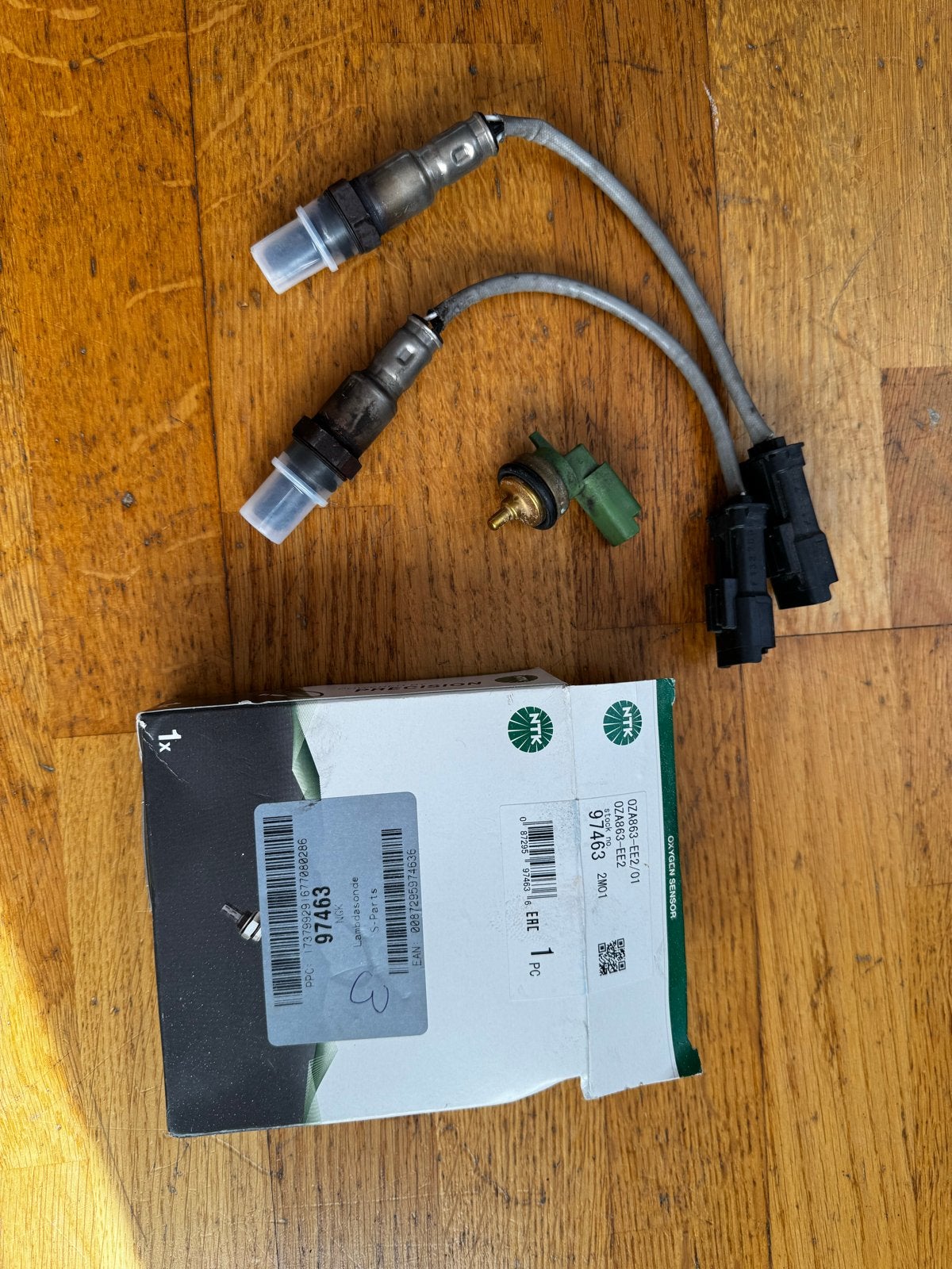 NTK Lambdasondes (2 stuks) en temperatuursensor, Auto-onderdelen, Ophalen of Verzenden, Gebruikt, Citroën