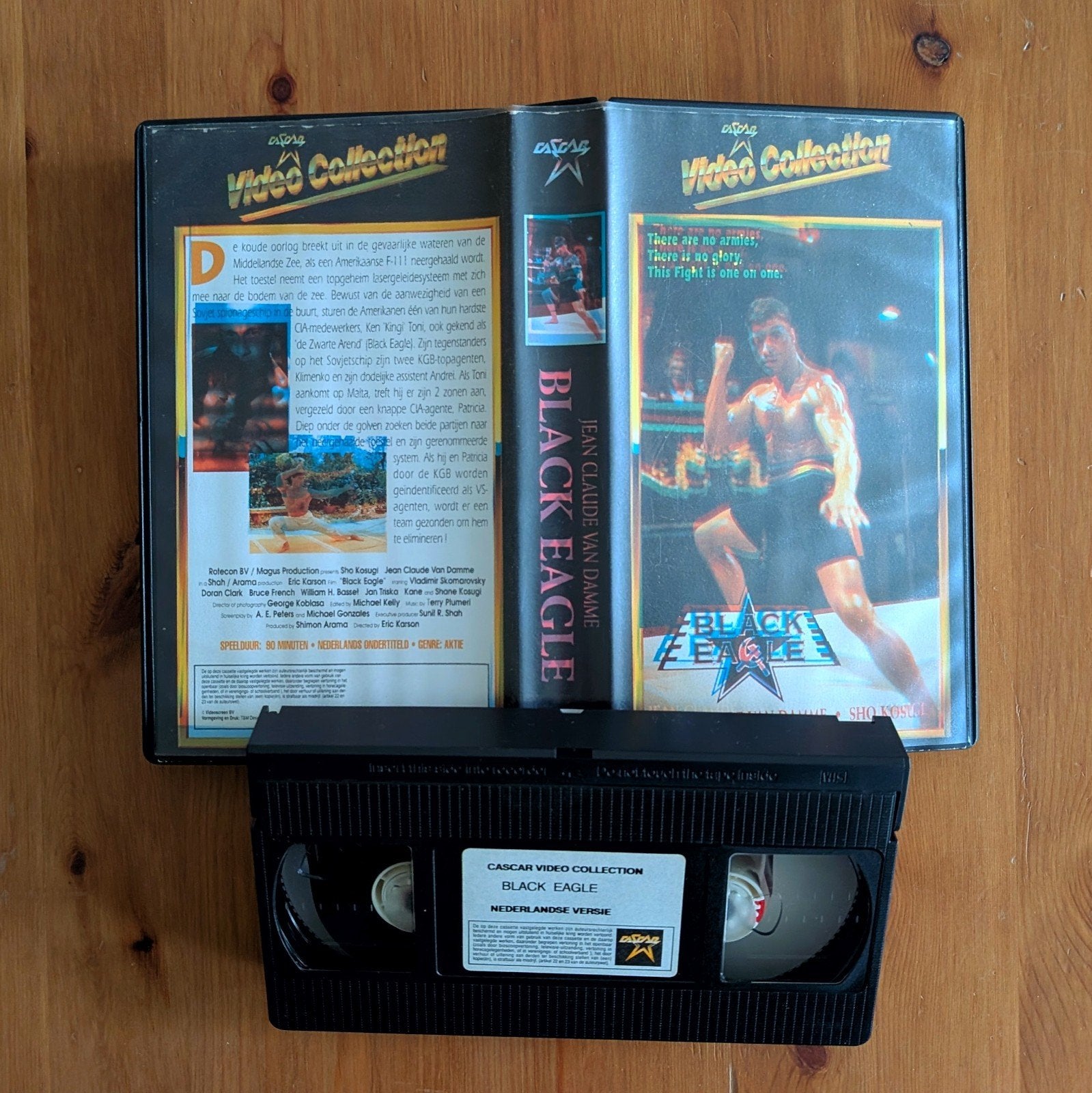 Black Eagle (1988) VHS Videoband, Jean-Claude Van Damme, Vanaf 16 jaar, Ophalen of Verzenden, Zo goed als nieuw, Actie en Avontuur