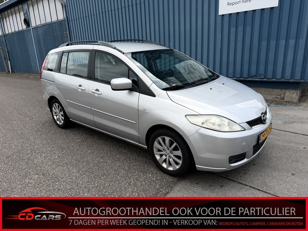 Mazda 5 1.8 Touring 7P Inruilauto’s tegen vaste prijzen. V, Auto's, Mazda, Stof, Gebruikt, 1370 kg, 4 cilinders