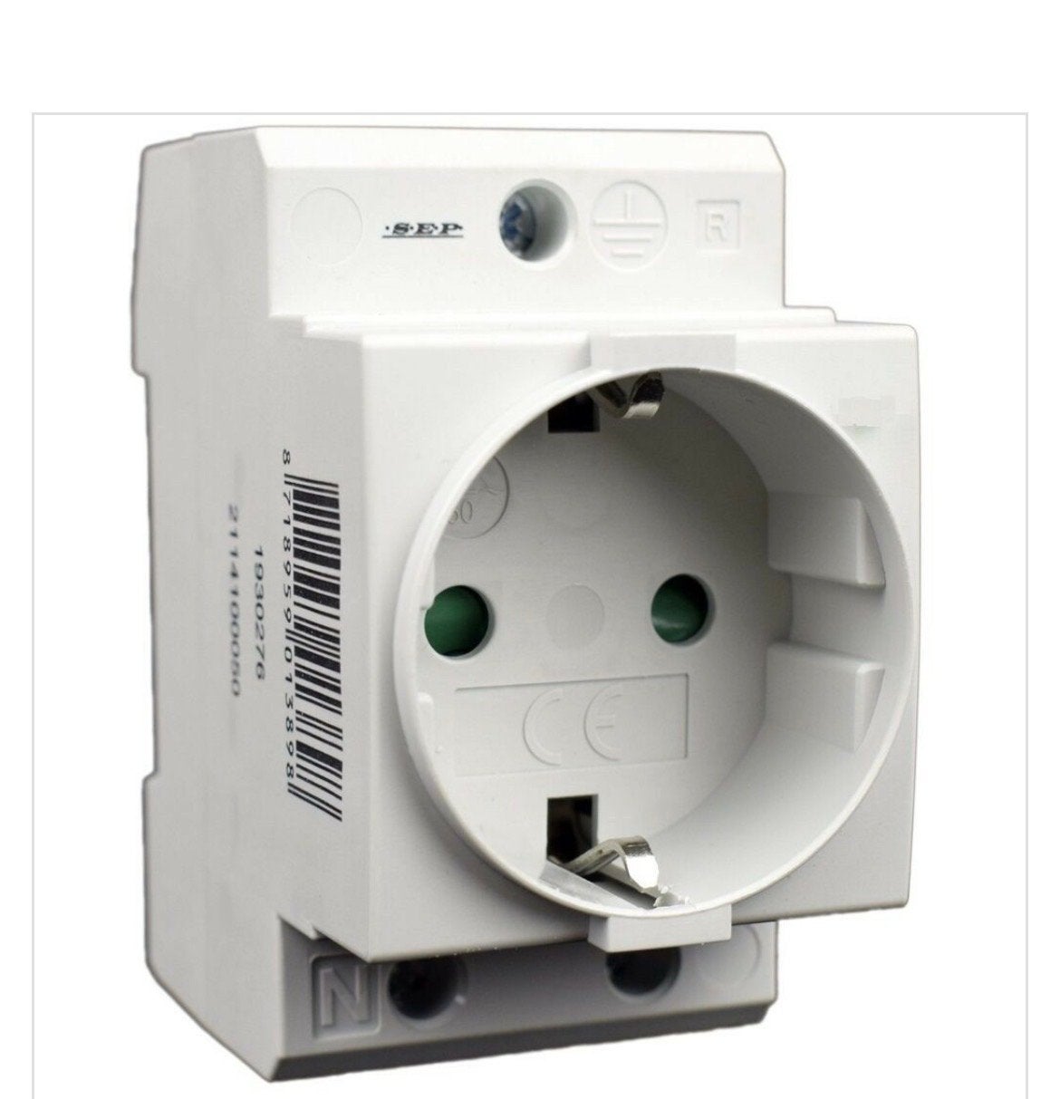 SEP DIN-rail stopcontact - Nieuw, Ophalen, Nieuw, Stopcontact