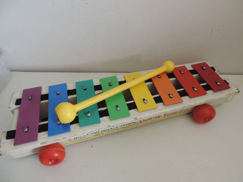 Fisher Price Xylofoon vintage, Ophalen, Gebruikt, Speelset
