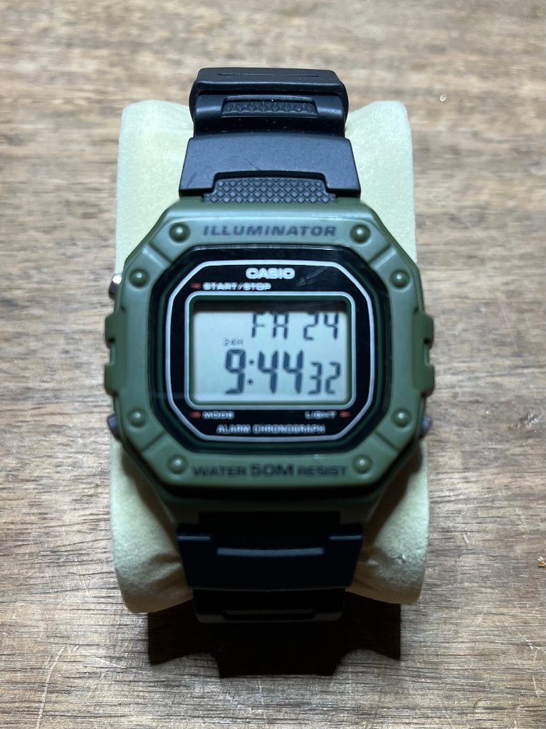 Casio W-218H, Casio, Kunststof, Polshorloge, Kunststof