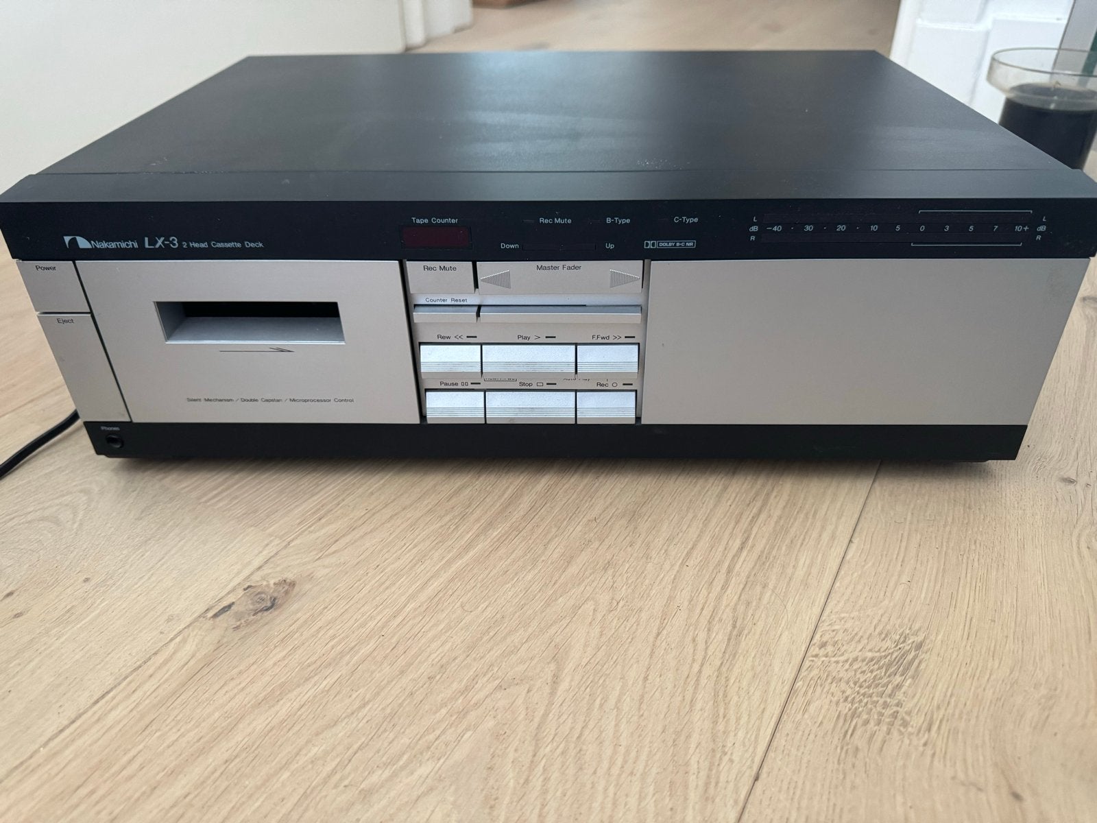 Nakamichi LX-3 Cassettedeck - Vintage Audio, Audio, Tv en Foto, Cassettedecks, Enkel, Overige merken, Tiptoetsen, Ophalen of Verzenden