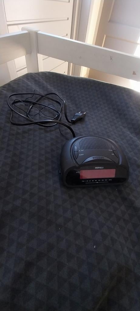Wekkerradio Impuls - Goede staat, Witgoed en Apparatuur, Ophalen, Gebruikt, Digitaal