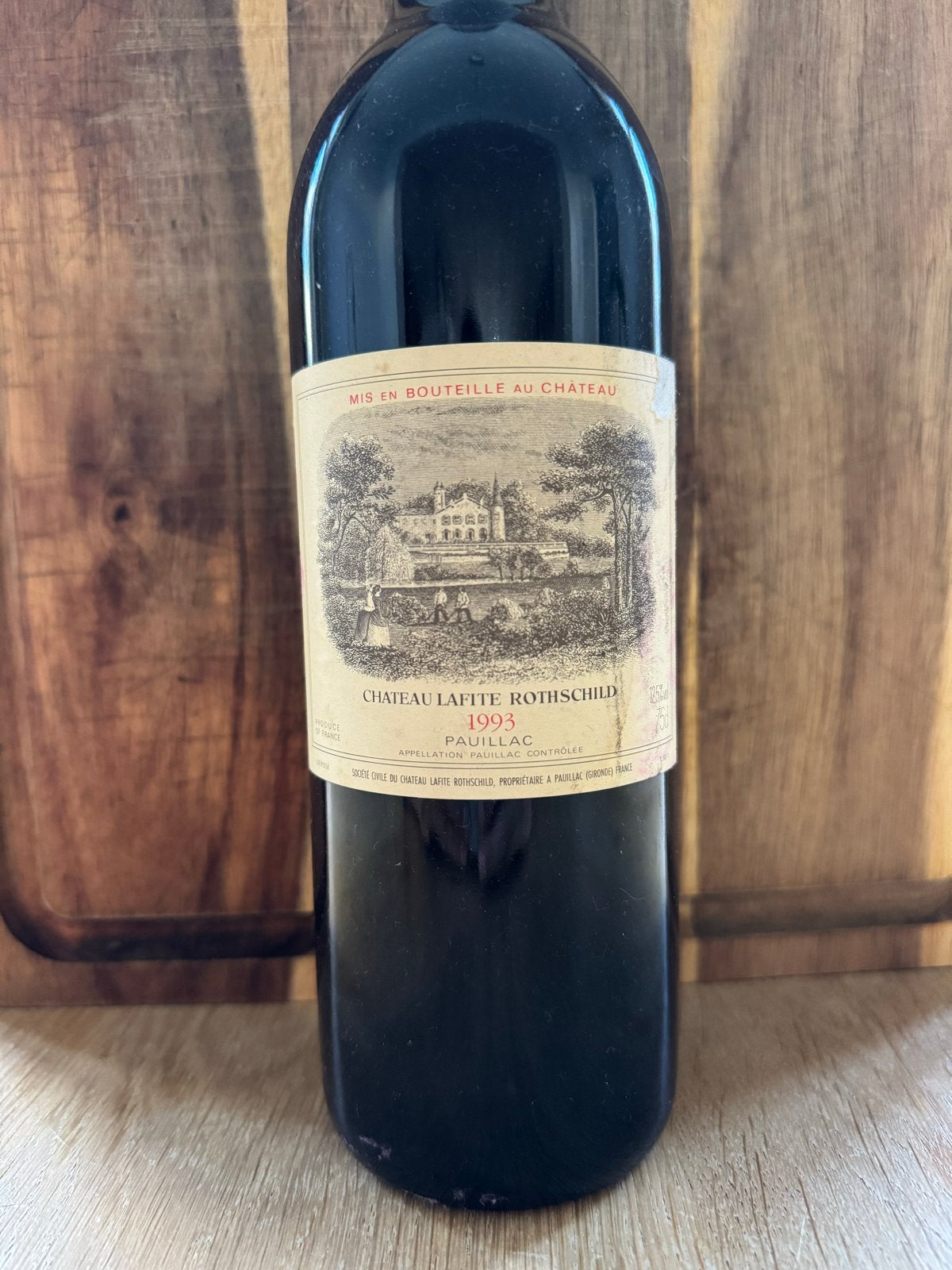 Château Lafite Rothschild 1993 Pauillac Rode Wijn, Ophalen, Gebruikt, Frankrijk, Rode wijn