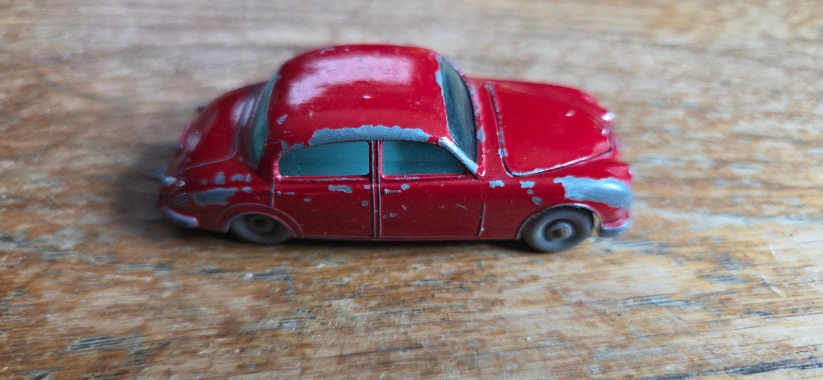 Vintage Matchbox Jaguar 3.4 Liter - Made  by Lesney, Ophalen of Verzenden, Gebruikt