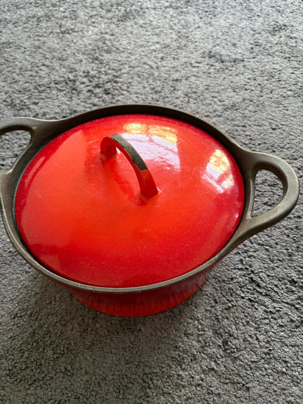 Hackman Gietijzeren Braadpan - Rood, 25cm, Huis en Inrichting, Keuken | Potten en Pannen, Ophalen of Verzenden, Zo goed als nieuw