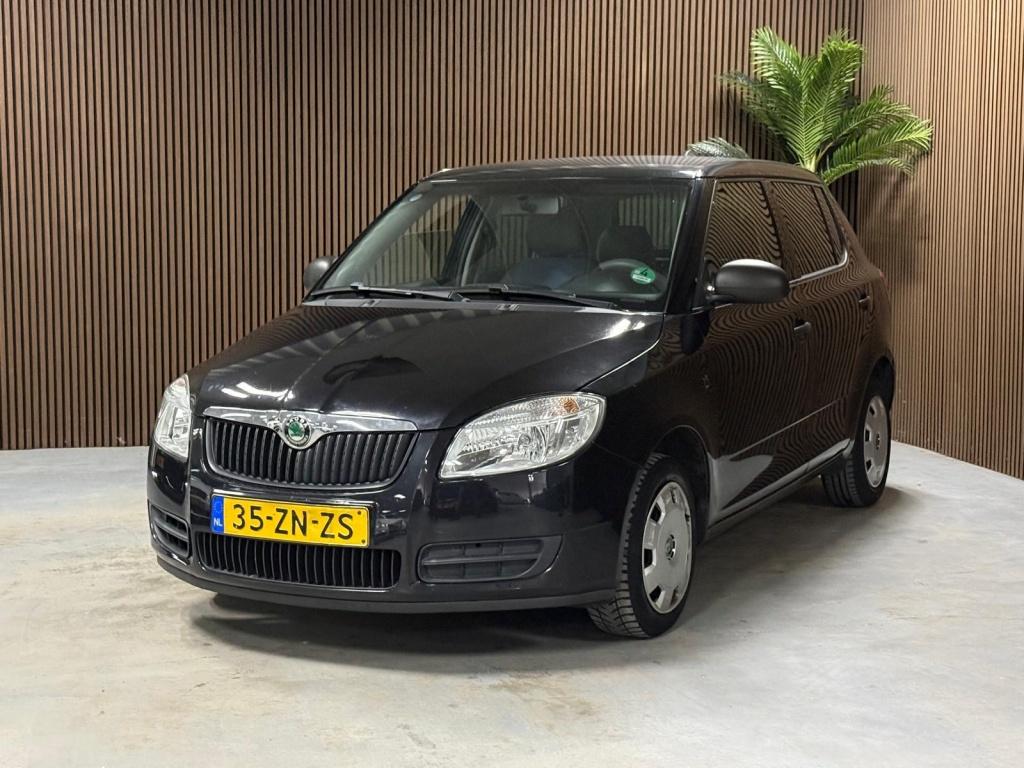 Skoda Fabia 1.2 Classic (bj 2008), Auto's, 60 pk, 1198 cc, Zwart, Origineel Nederlands