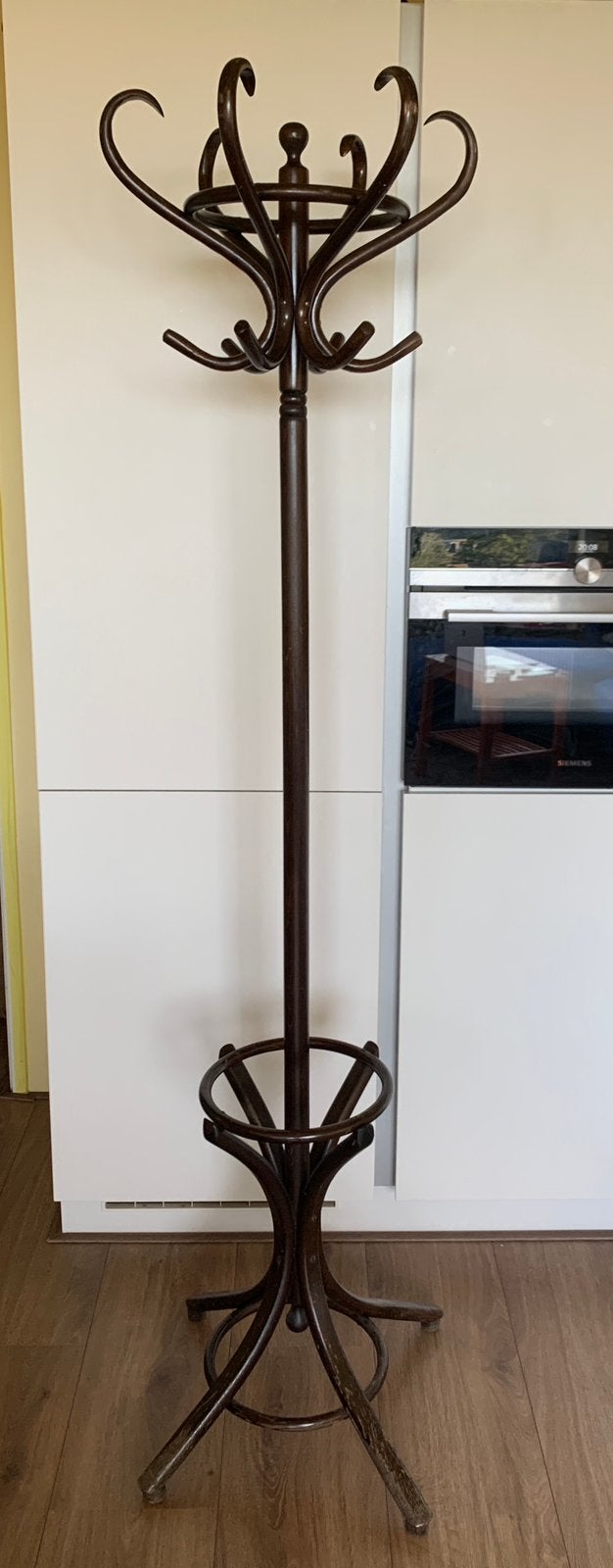 Houten kapstok bruinekroeg, Zo goed als nieuw, Minder dan 100 cm, Hout, Ophalen