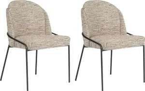 Pole to Pole Fjord zandbruin stoelen - set van 2, Ophalen, Twee, Overige kleuren, Pole to Pole