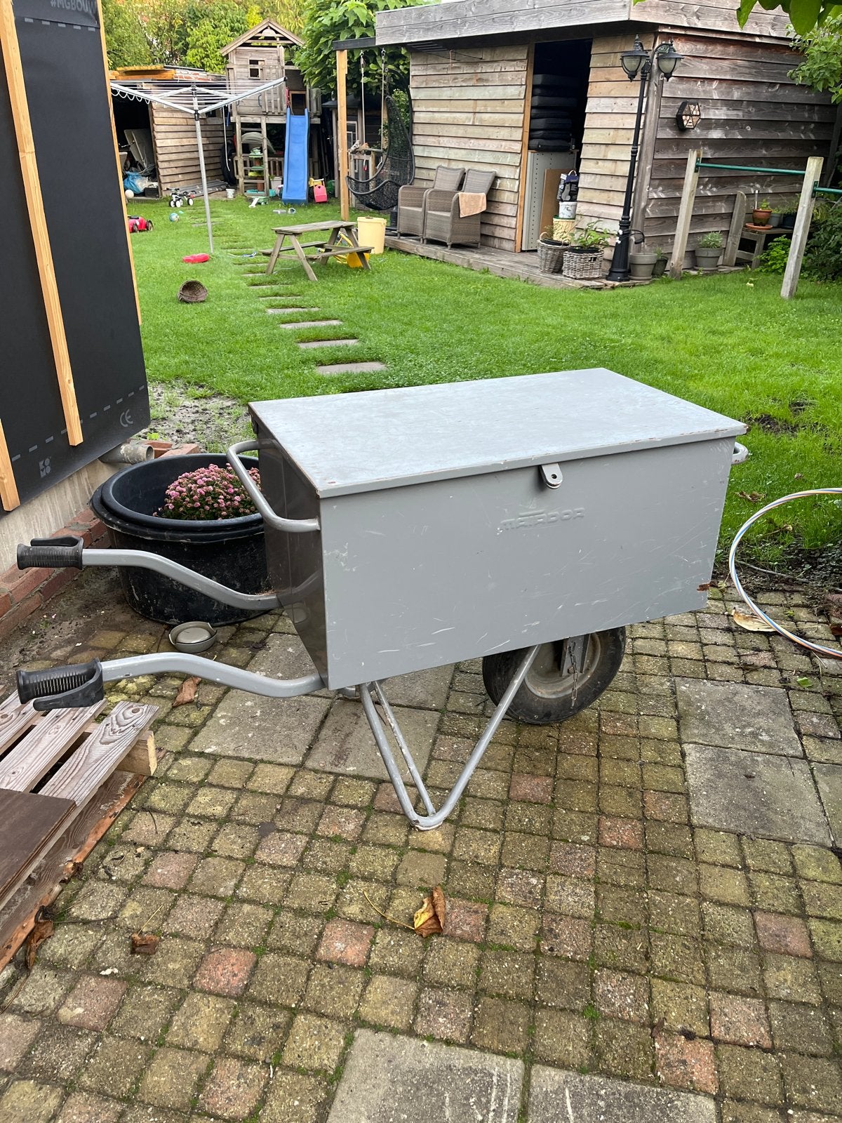 Matador kruiwagen - In goede staat, Ophalen of Verzenden, Gebruikt, Handmatig, Eenwielig