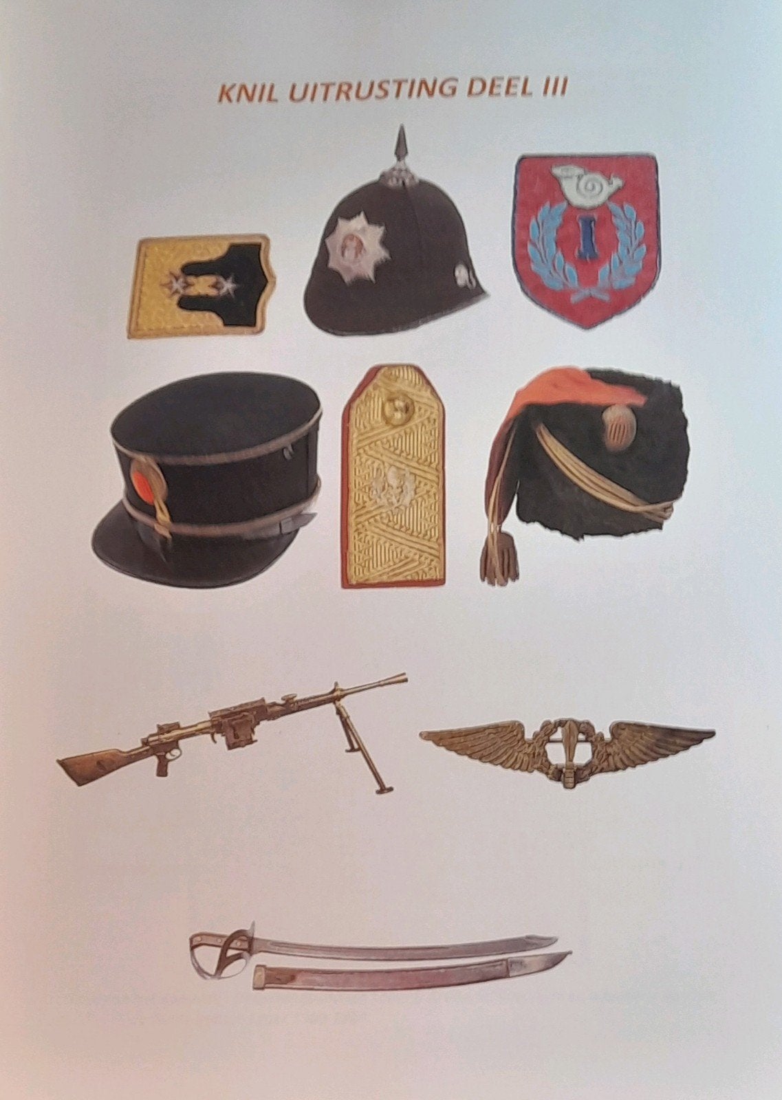 KNIL UITRUSTING DEEL III, Verzamelen, Ophalen of Verzenden, Landmacht, Nederland, Boek of Tijdschrift