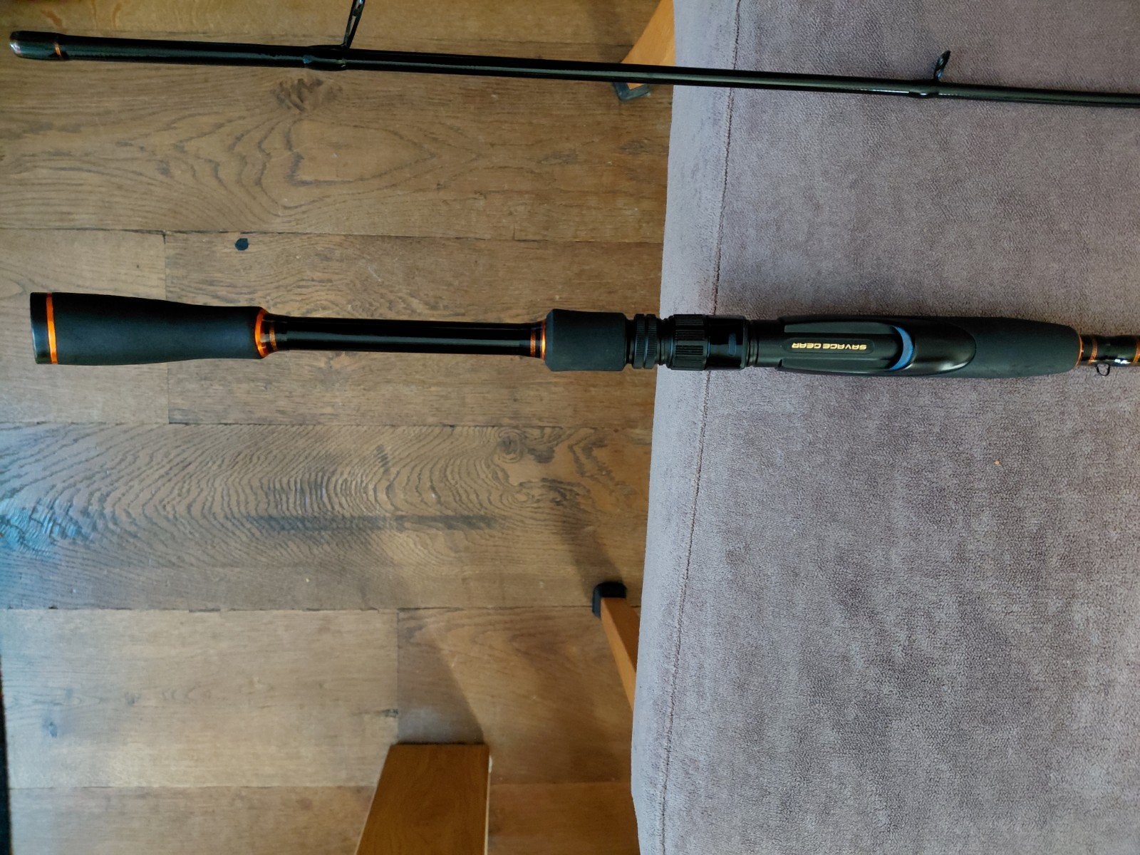 Savage Gear SG4 Twitch Bait Hengel 2.25m 7-25g ML/Fast, Ophalen of Verzenden, Zo goed als nieuw, Werphengel