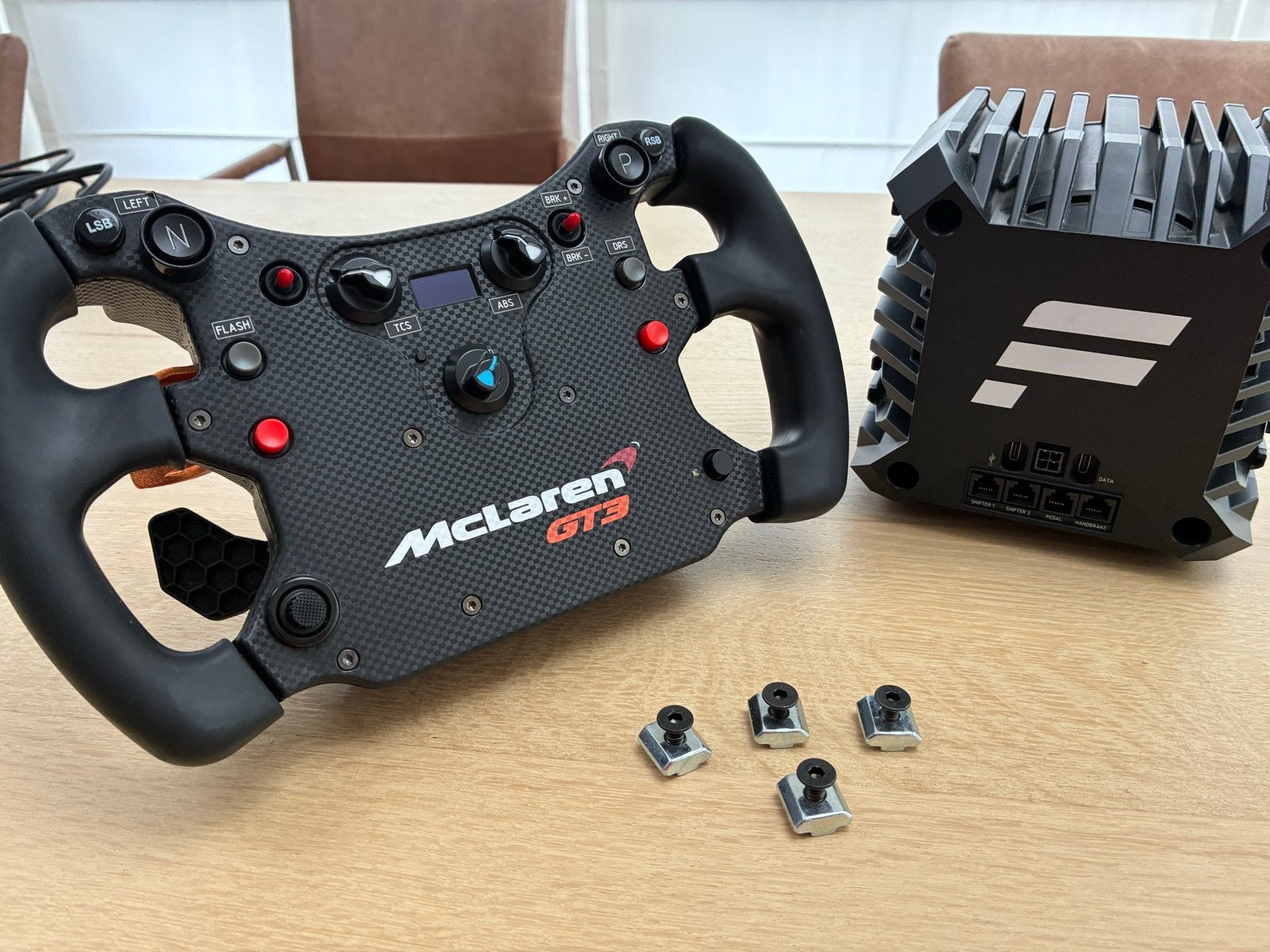 Simrace set: Fanatec CSL DD (8Nm) met McLaren GT3 V2 stuur, Spelcomputers en Games, Ophalen of Verzenden, Overige merken, Zo goed als nieuw
