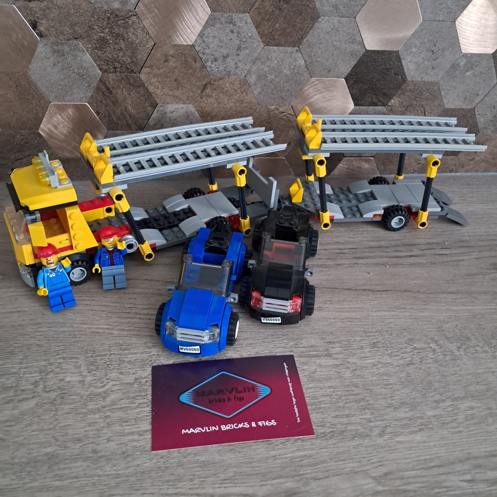 Lego City 60060 Autotransporter met 2 auto's, Kinderen en Baby's, City, Lego, Aastvej 1, 7190 Billund, Denmark, Ophalen of Verzenden