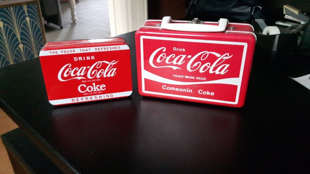 Coca Cola blikjes, Ophalen of Verzenden, Gebruikt, Overige