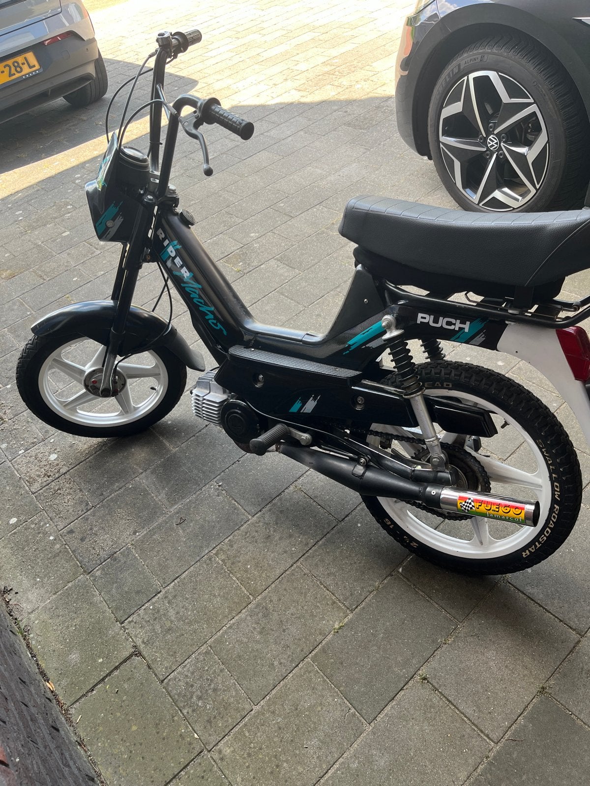 Puch Rider Macho bromfiets, Fietsen en Brommers, Brommers | Puch, Ophalen, Gebruikt, Maximaal 45 km/u, Macho