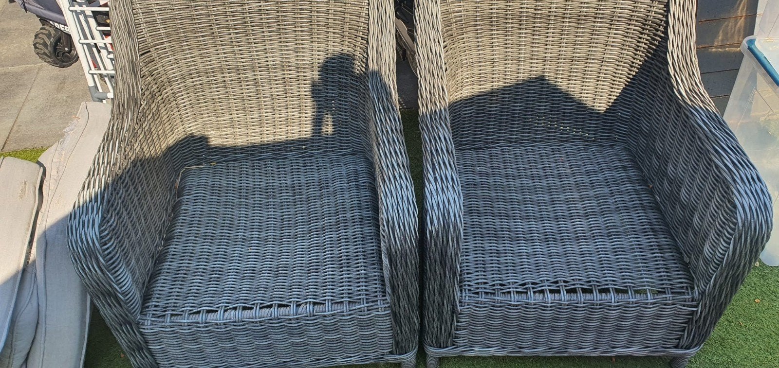 rotan garden impression tuinset, Tuin en Terras, Tuinsets en Loungesets, Ophalen, Gebruikt