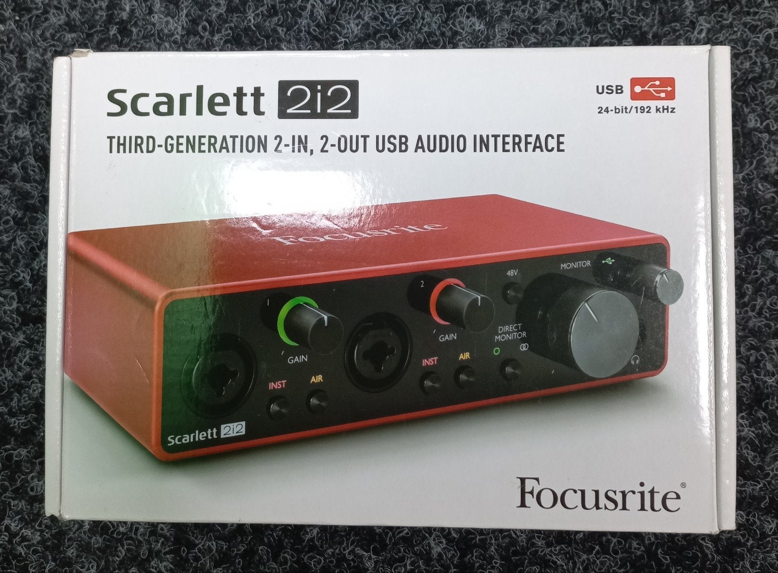 Focusrite SCARLETT 2I2 3RD GENERATION, Muziek en Instrumenten, Ophalen, Nieuw