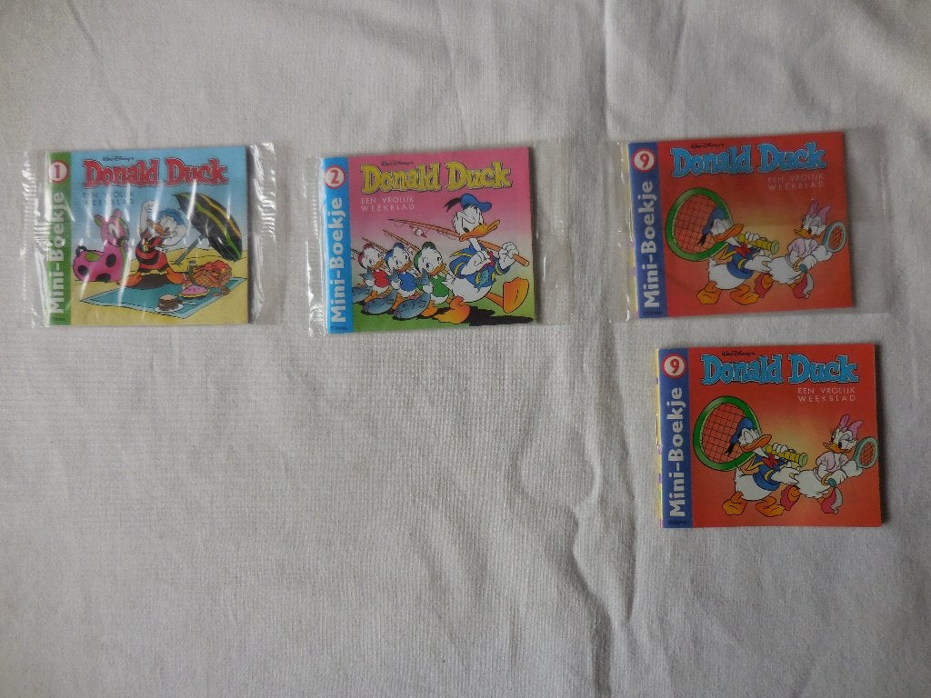 Mini boekjes Donald Duck en Piggelmee, Ophalen, Nieuw, Overige typen