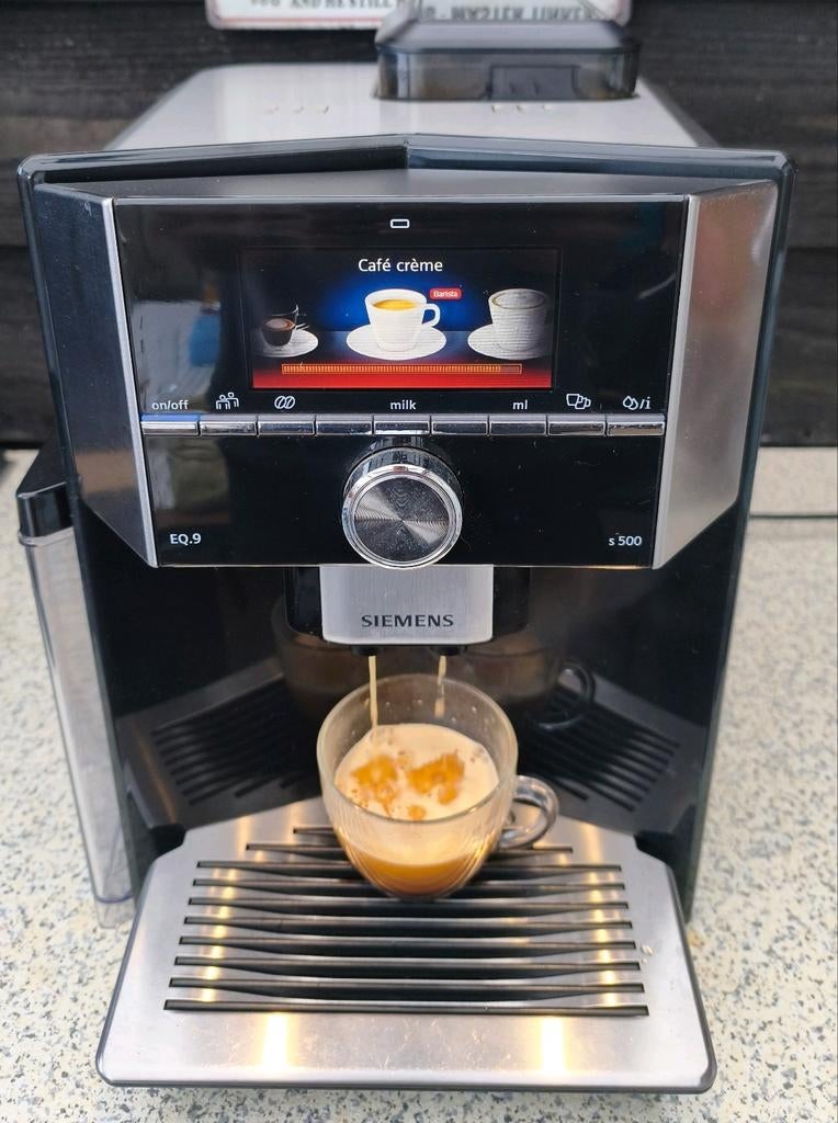 Siemens EQ9 S500 volautomatische koffiemachine, Ophalen, Koffiemachine