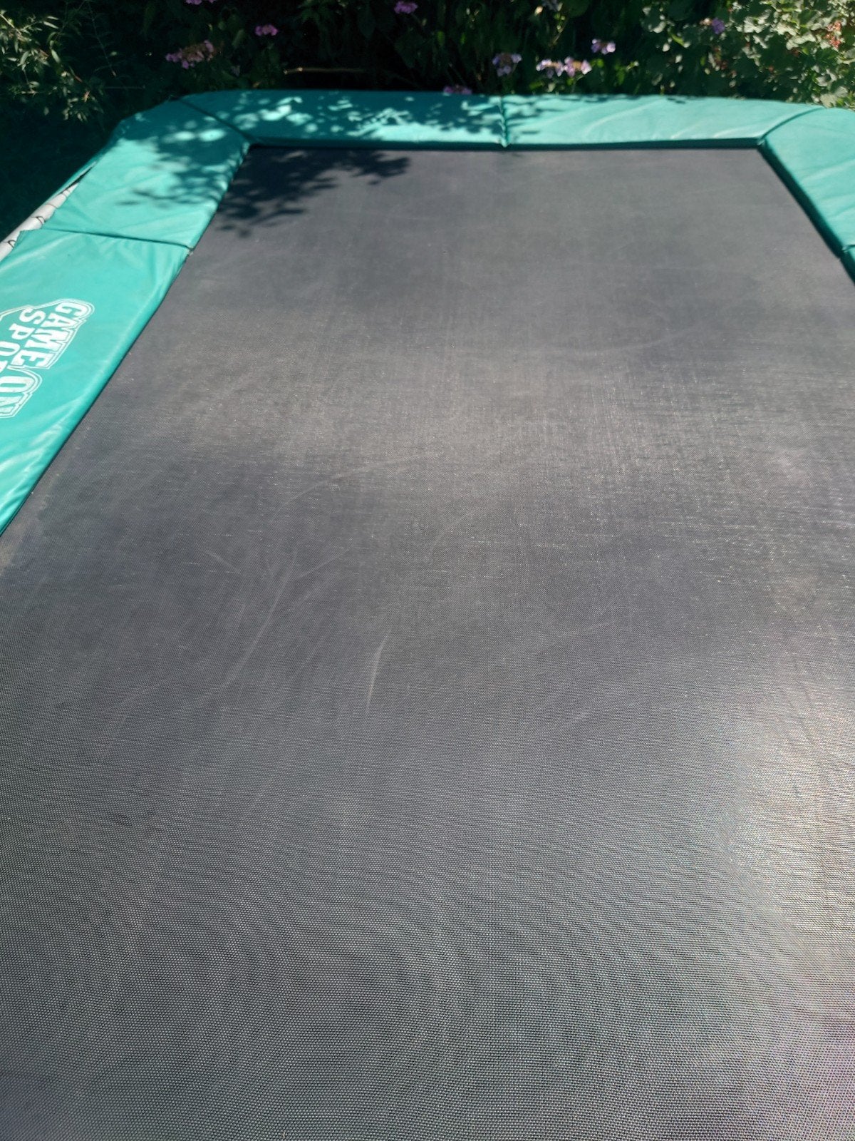 Avyna trampoline, Ophalen, Gebruikt