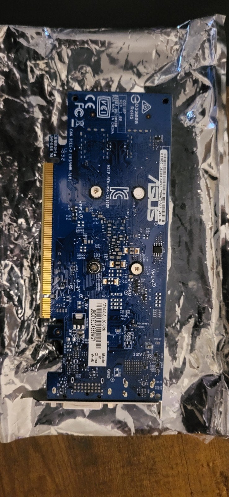 Low profile GT1030 2gb, Computers en Software, Videokaarten, Ophalen of Verzenden, Gebruikt, Nvidia, HDMI