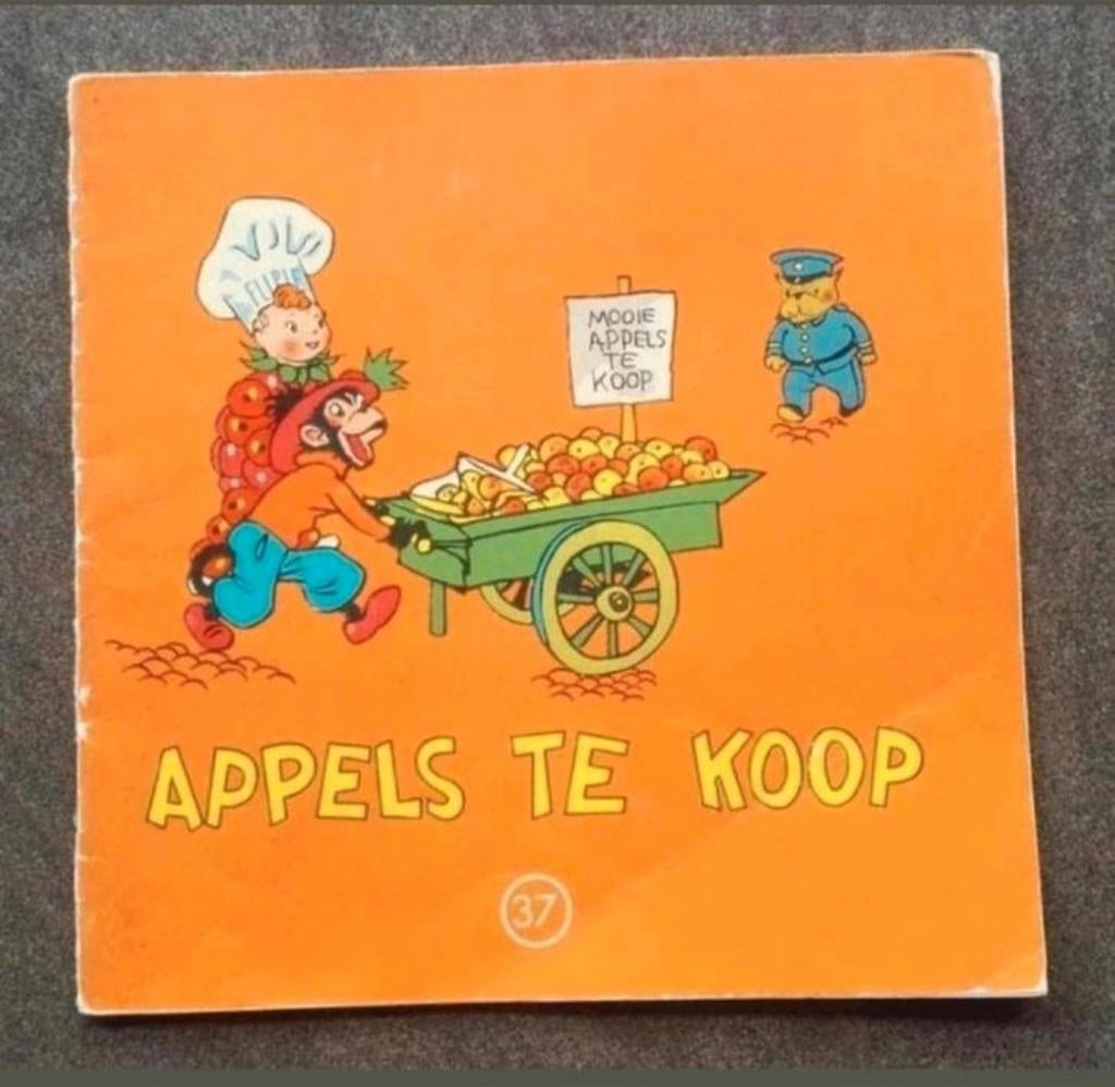 Flipje Tiel - Appels te koop - nr 37 - Origineel boekje 1964, Verzamelen, Ophalen of Verzenden, Overige figuren, Gebruikt, Boek of Spel