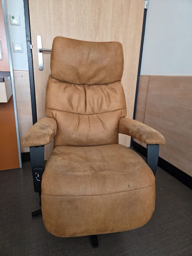 Meubelzorg Fréjus Elektrische Sta-opstoel Draaifauteuil, Huis en Inrichting, Ophalen, 75 tot 100 cm, Zo goed als nieuw, 50 tot 75 cm
