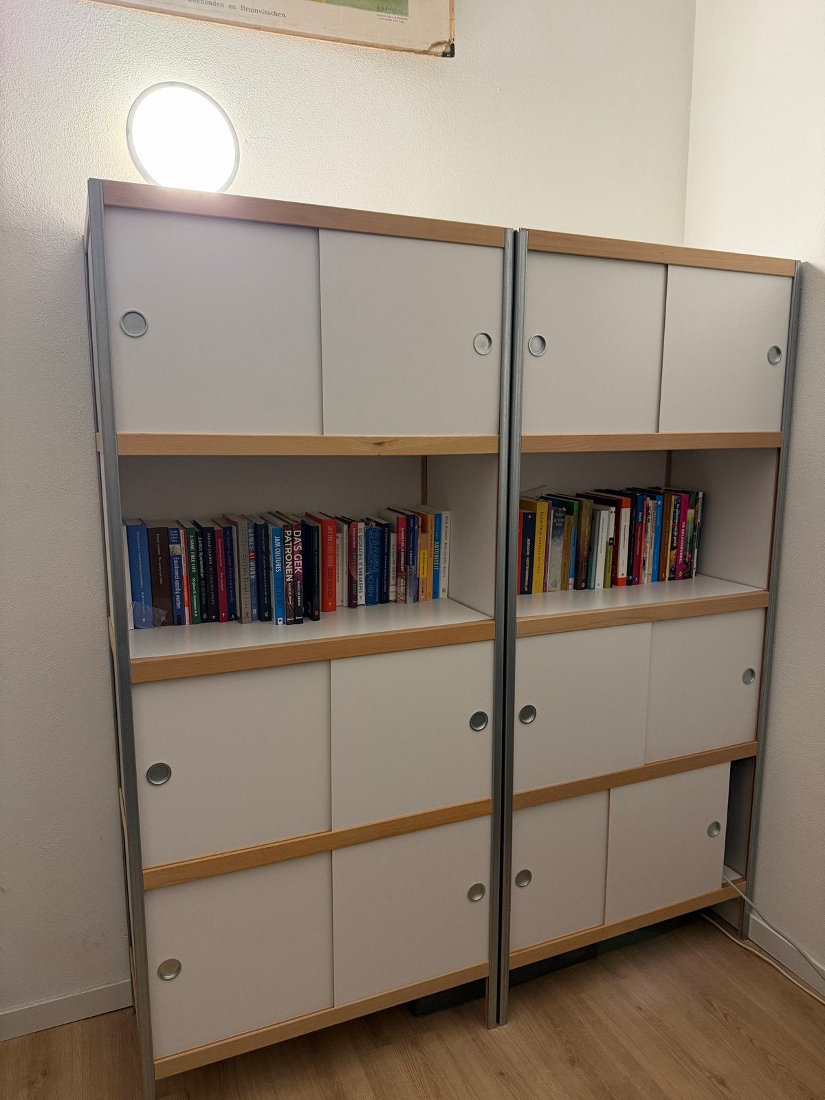 Kewlox Moduloo Kasten - 2 stuks, 80x180x40 cm, met open deel, Gebruikt, 150 tot 200 cm, 25 tot 50 cm, Overige houtsoorten