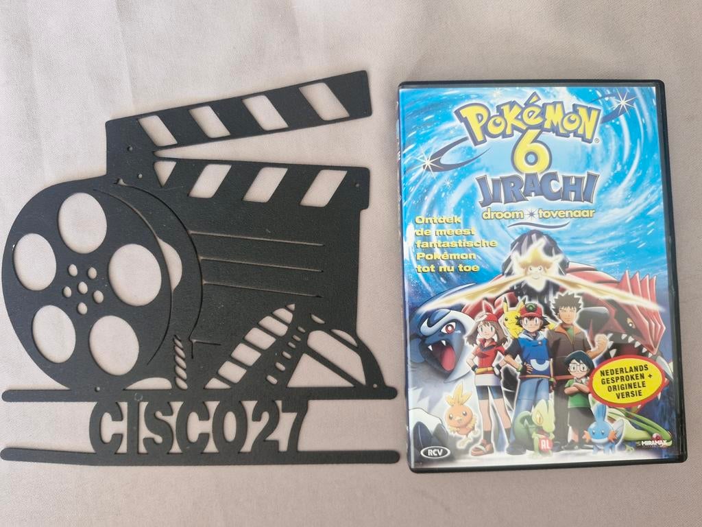 Pokémon 6 Jirachi Droom Tovenaar, Cd's en Dvd's, Tekenfilm, Ophalen of Verzenden, Zo goed als nieuw, Alle leeftijden