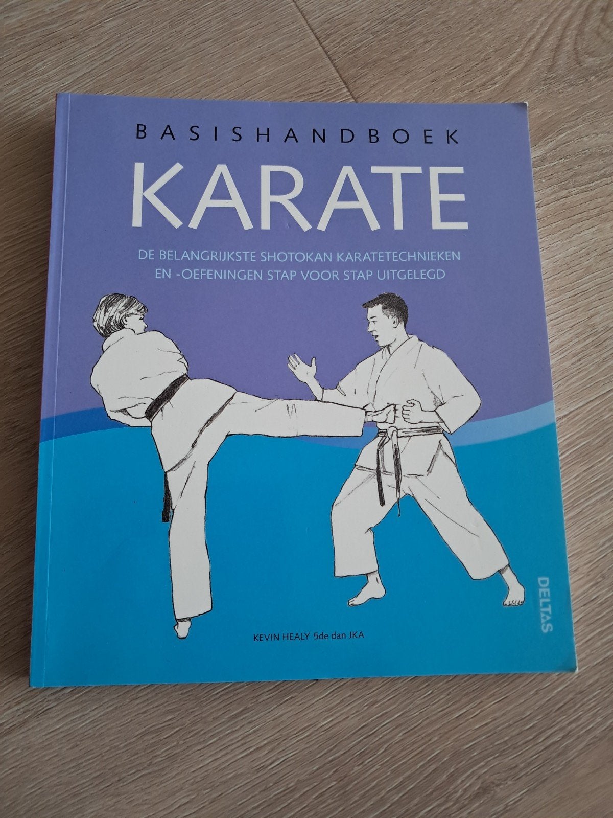 Basishandboek Karate - Shotokan Technieken & Oefeningen, Ophalen of Verzenden, Zo goed als nieuw, Kevin Healy, Vechtsport