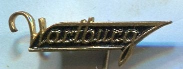 Wartburg koper auto speldje ( D_181 ), Verzenden, Zo goed als nieuw, Transport, Speldje of Pin